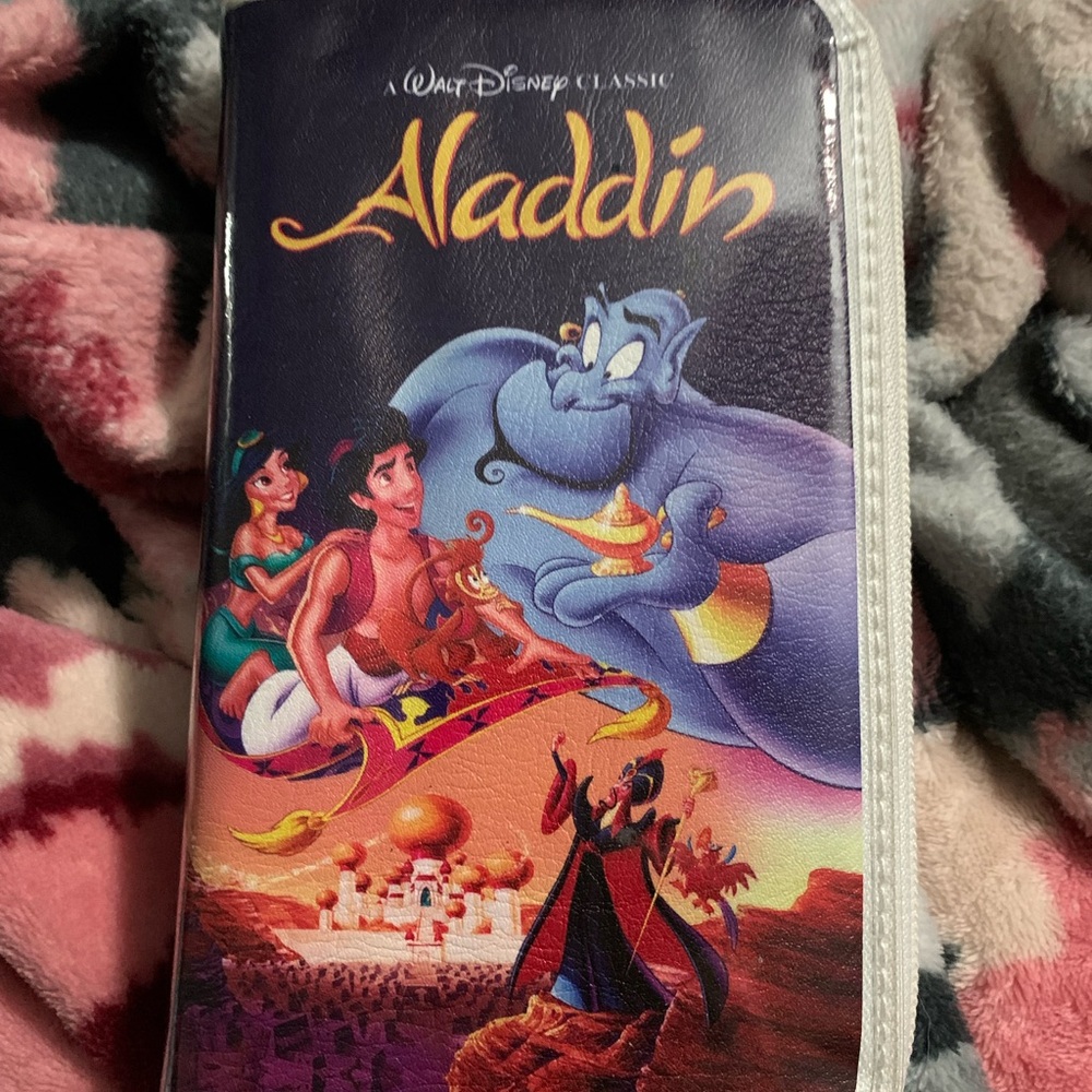 Disney Aladdin Purple and Blue Wallet